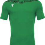 Macron Nash Shirt Korte Mouw Heren - Groen / Zwart | Maat: L
