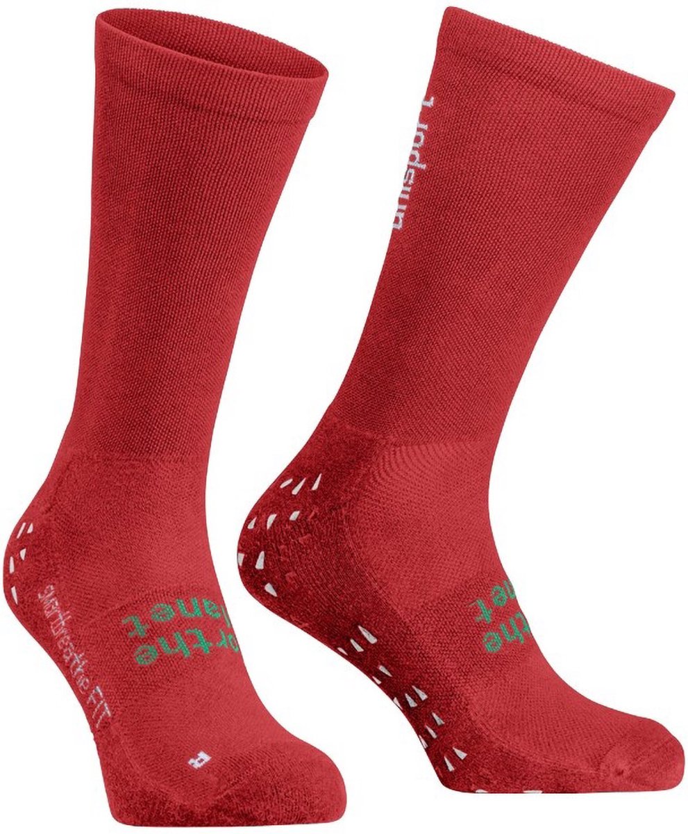 991x1200-12 Uhlsport Grip Sokken Rood EU 37-40 Man,Vrouw - Afbeelding 1
