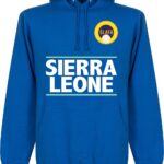 Sierra Leone Team Hoodie - Blauw - L