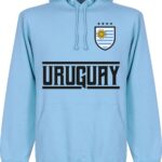 Uruguay Team Hoodie - Lichtblauw - XL