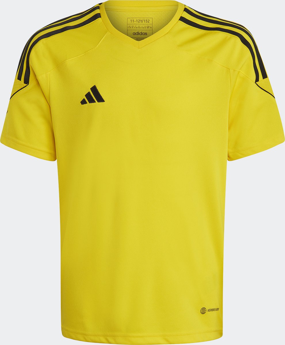 991x1200-20 adidas Performance Tiro 23 League Voetbalshirt - Kinderen - Geel - 164 - Afbeelding 1