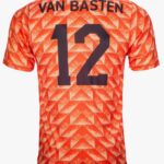 Voetbalshirt Van Basten EK 1988 | Nederlands Elftal | EK 88 / WK Voetbal T-shirt | Oranje sportshirt | Koningsdag Holland Nederland shirt kinderen | maat 152