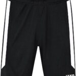 Jako Power Vrijetijdsshort Heren - Zwart / Wit | Maat: S