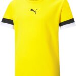 Puma Teamrise Shirt Korte Mouw Kinderen - Geel | Maat: 152