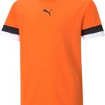Puma Teamrise Shirt Korte Mouw Kinderen - Oranje | Maat: 152