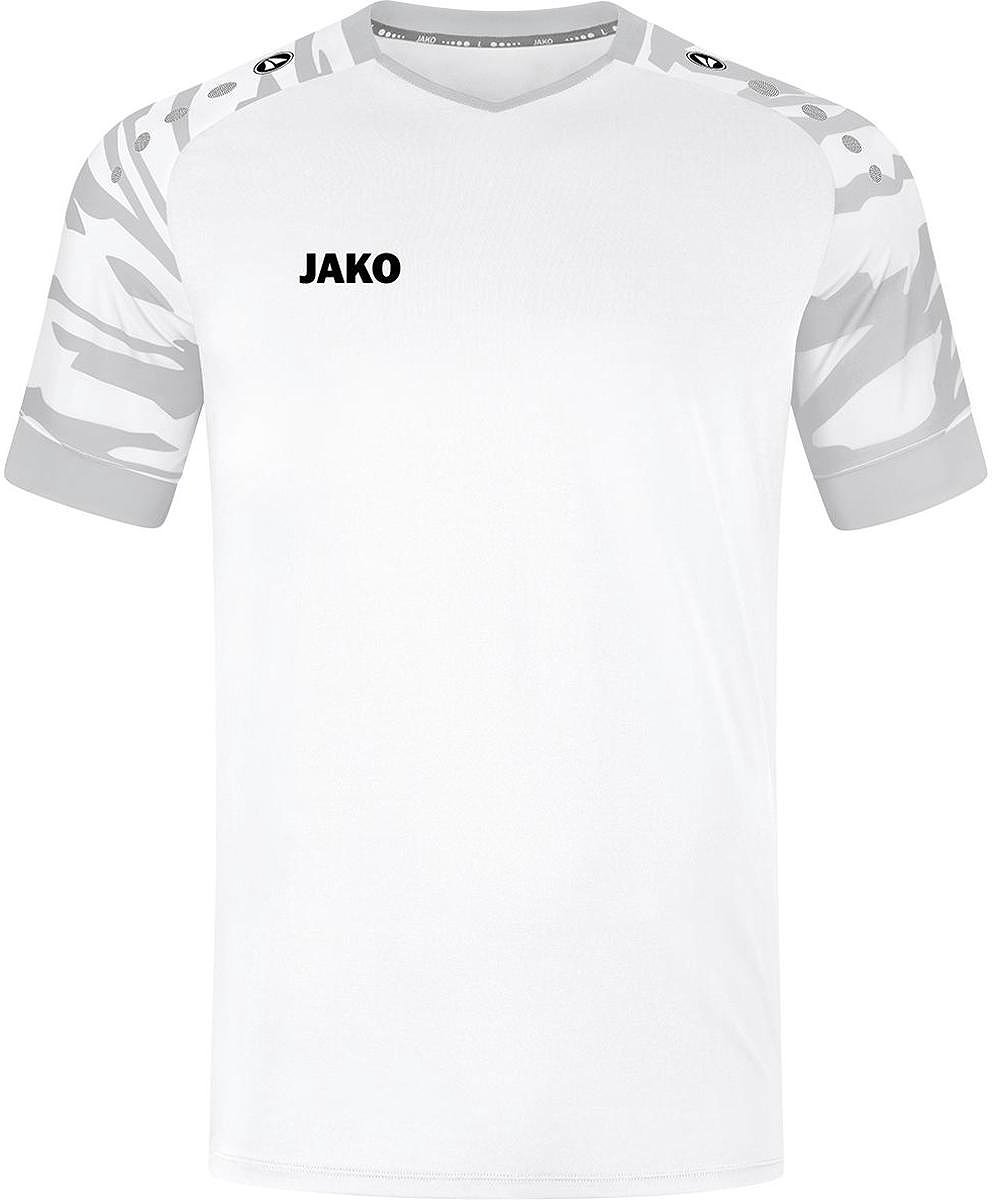 992x1200-46 Jako Wild Shirt Korte Mouw Heren - Wit / Zilver | Maat: S - Afbeelding 1