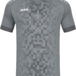 Jako Pixel Shirt Korte Mouw Kinderen - Steengrijs | Maat: 164