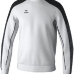 Erima Evo Star Sweatshirt Heren - Wit / Zwart | Maat: S