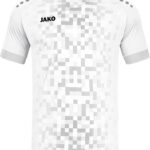 Jako Pixel Shirt Korte Mouw Kinderen - Wit | Maat: 152
