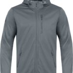 Jako Premium Softshelljas Kinderen - Steengrijs | Maat: 140
