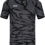 Jako Animal Shirt Korte Mouw Heren - Antraciet / Zwart / Wit | Maat: XL
