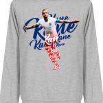 Harry Kane Engeland Script Sweater - Grijs - S