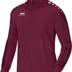 Jako - Polyester jacket Striker Junior - Sportvesten Junior Rood - 128 - bordeaux