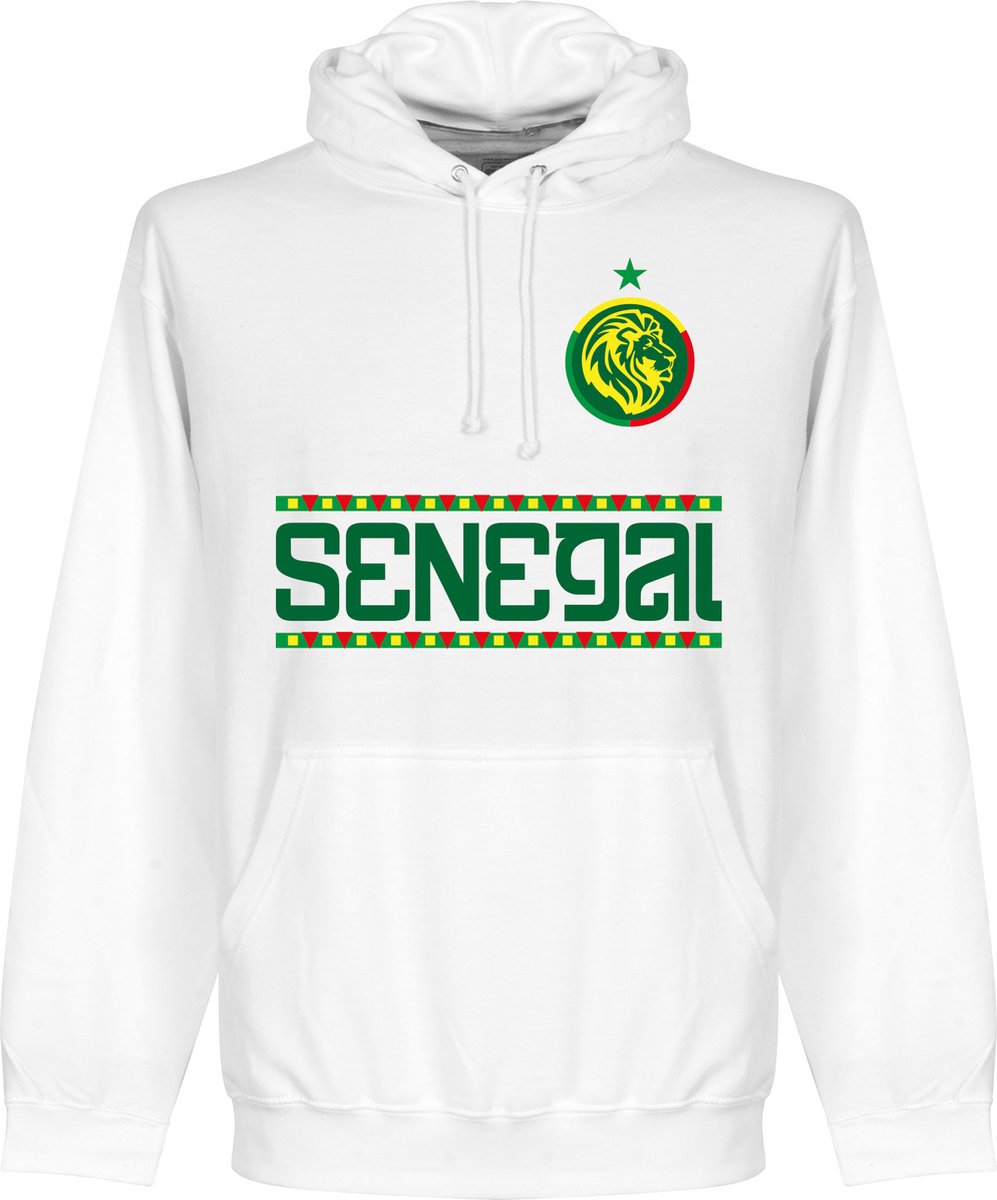 997x1200-22 Senegal Team Hoodie - Wit - M - Afbeelding 1