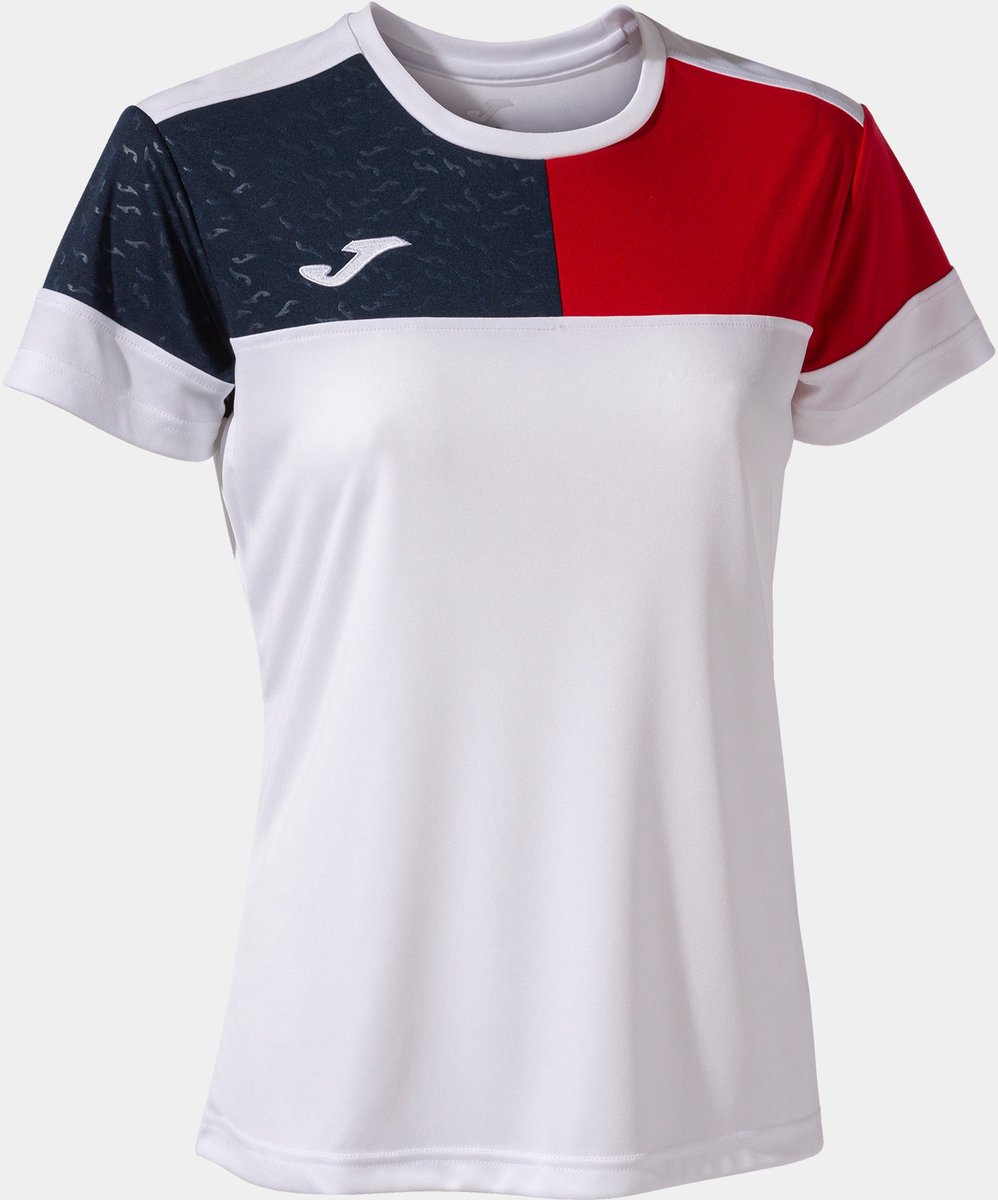 998x1200-9 Joma Crew V T-shirt Met Korte Mouwen Wit XL Vrouw - Afbeelding 1
